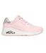 Baskets Uno Stand On Air Femme Rose Skechers-3