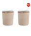 Pack of 2  Nomimono mug  one size beige Vinga-1