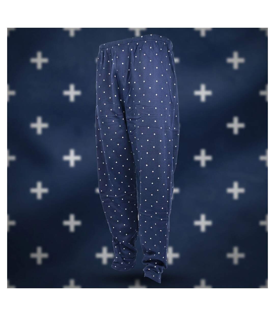 OZABI Pyjama Homme Long Boutonne Col Chemise Ultra Doux-5