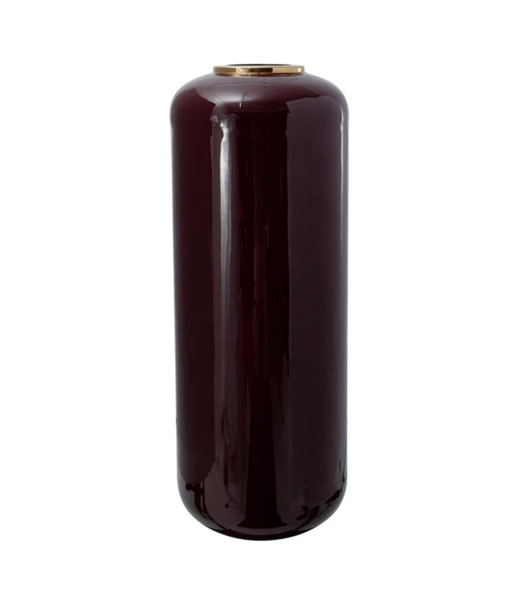 Vase Design Touna 81cm Violet & Or-1