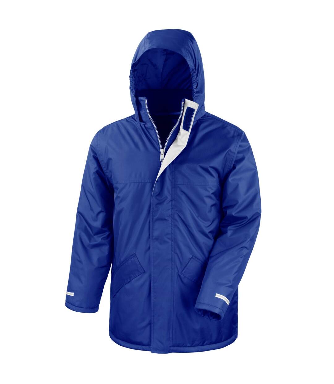 Core veste parka imperméable coupe-vent homme bleu royal Result