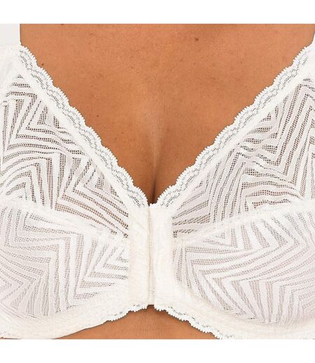 P08GB women's wireless bra with elastic sides, comfortable and adaptable design for women