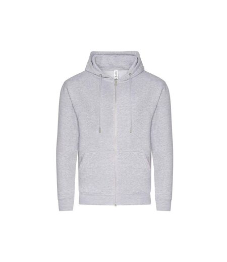 Veste À Capuche Adulte Gris Chiné Awdis
