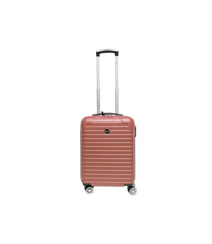 Benzi - Valise cabine + vanity Stripes - rose gold - 9674