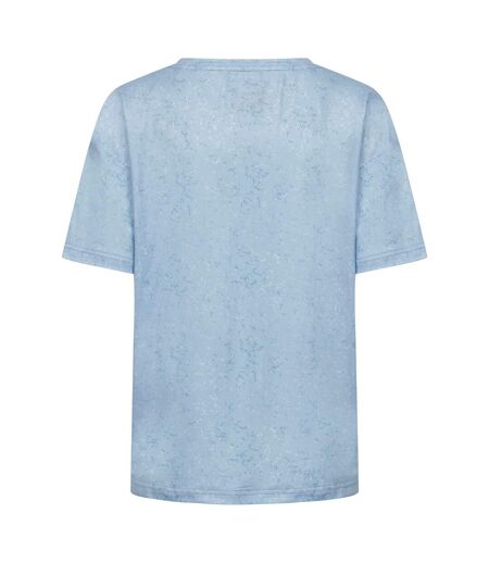 T-shirt Nicoletti Femme Bleu Brumeux Imprimé Trespass