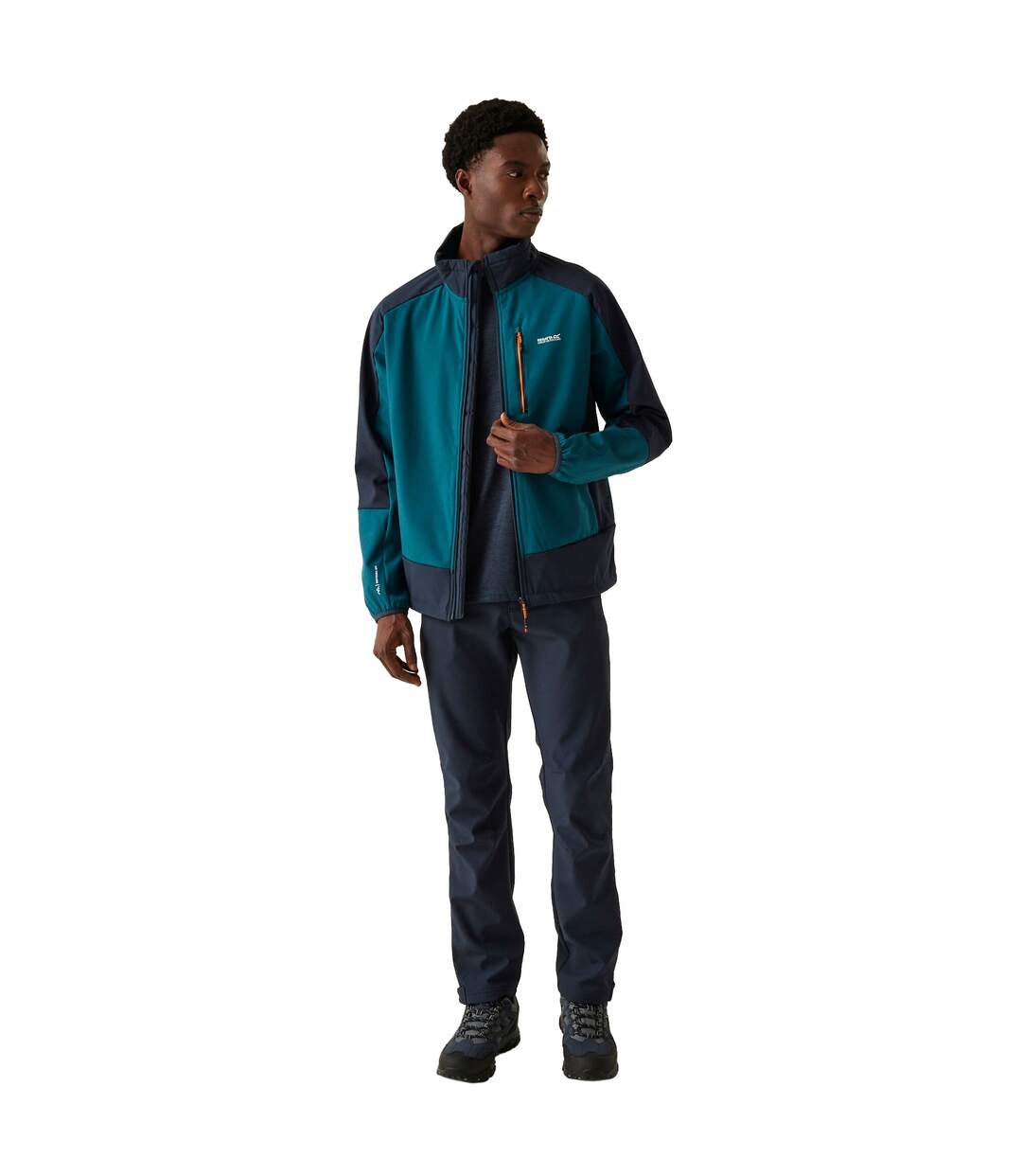 Veste softshell moutdale homme bleu marocain / bleu marine Regatta Regatta