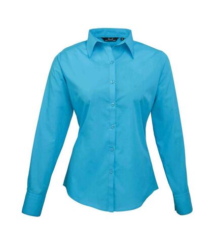 Chemisier femme turquoise vif Premier