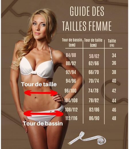 Jean femme slim fit push up blanc - Taille haute - Coton - Elasthane - Polyesther