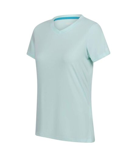 T-shirt fingal femme turquoise délavé Regatta