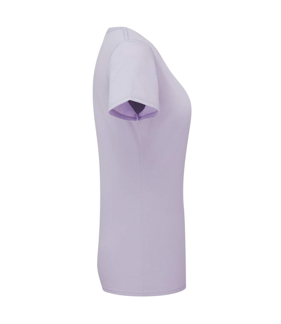 Womens/ladies Ringspun Premium T-shirt Soft Lavender Fruit Of The Loom-4