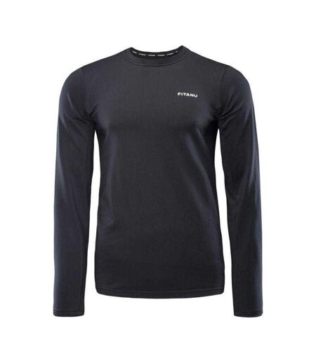 Sweat Motif/style Imprimé Au Dos Samdu Homme Noir Fitanu