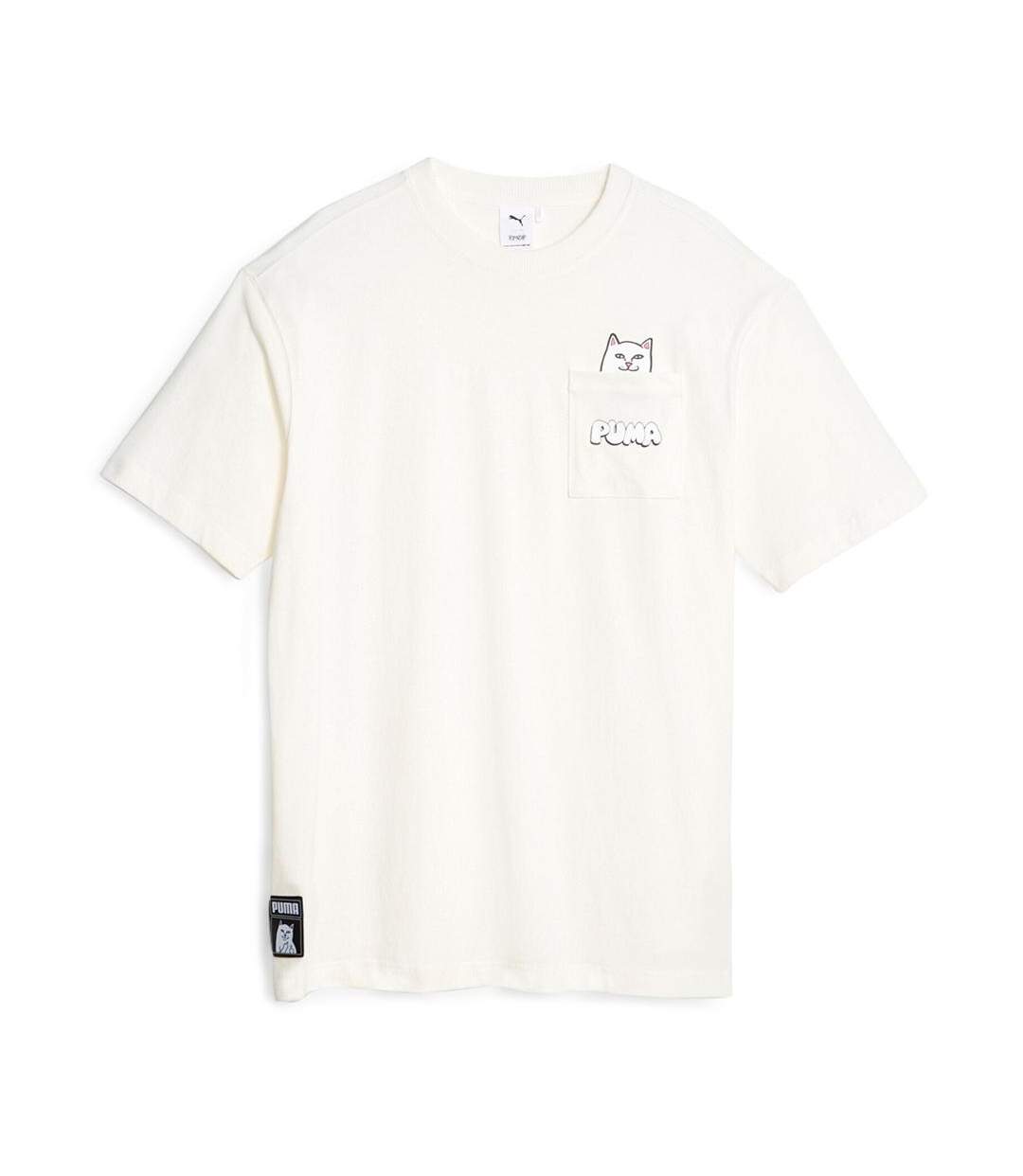 T-Shirt blanc homme puma x ripndip - l-1