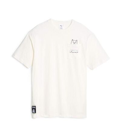 T-Shirt blanc homme puma x ripndip - l