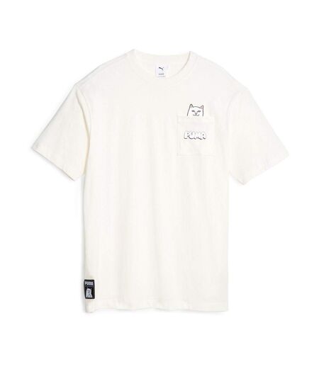 T-Shirt blanc homme puma x ripndip - l