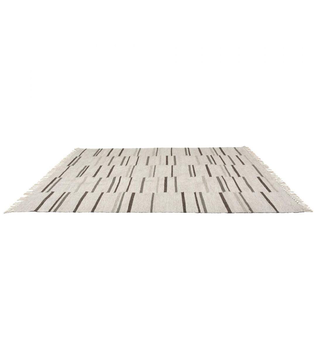 Tapis kilim fait à la main en laine motif géométrique-5