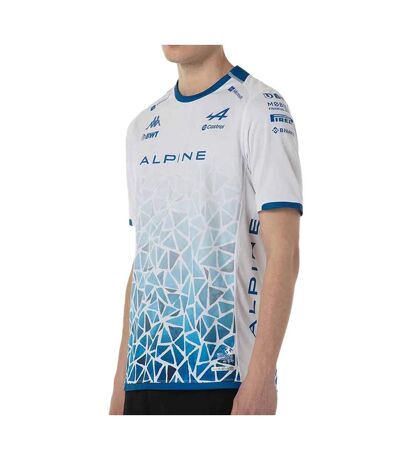 Maillot blanc/turquoise homme kappa kombat 2024 - 3xl