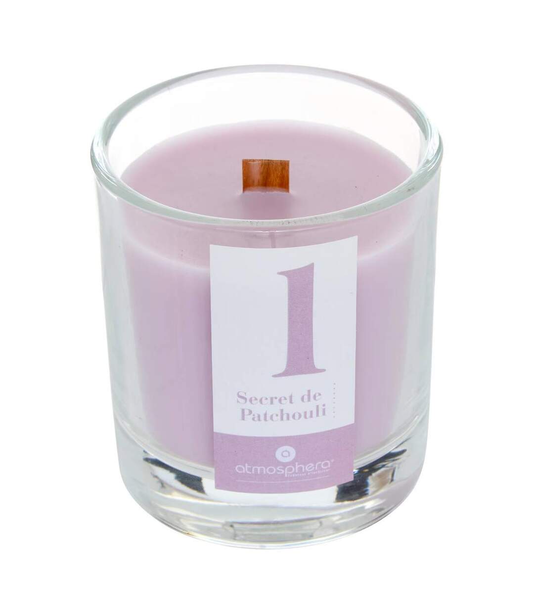 Bougie Parfumée en Verre Numia 180g Secret de Patchouli-1