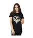 Disney Femmes/Les femmes Coco Miguel Skeleton Face Cotton Boyfriend T-Shirt (Noir) - UTBI16562-2