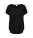 Tombo T-shirt à encolure dégagée pour femmes/femmes (Noir) - UTPC4413-2