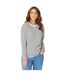 T-shirt Manches Longues Motif/style À Rayures Femme Crème Noir Be You-2