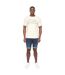Mens hexocamo t-shirt off white Duck and Cover-4