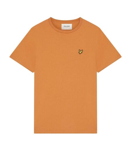 T-shirt Style Uni Homme Orange Clair Lyle & Scott