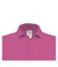 B&C ID.001 Unisex Adults Short Sleeve Polo Shirt (Fuchsia) - UTBC1285