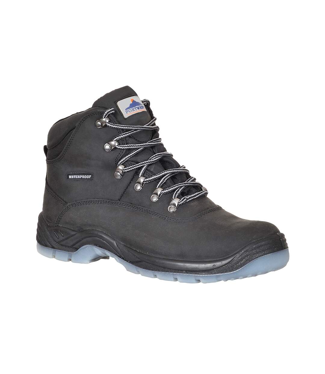Unisex Adult Steelite Leather Safety Boots Black Portwest-1