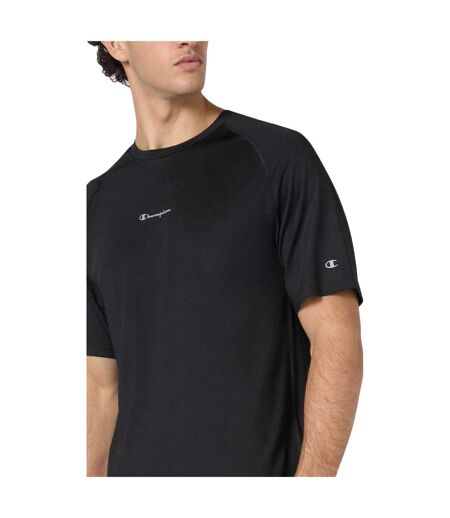Mens Quick Dry Performance T-shirt Black Champion