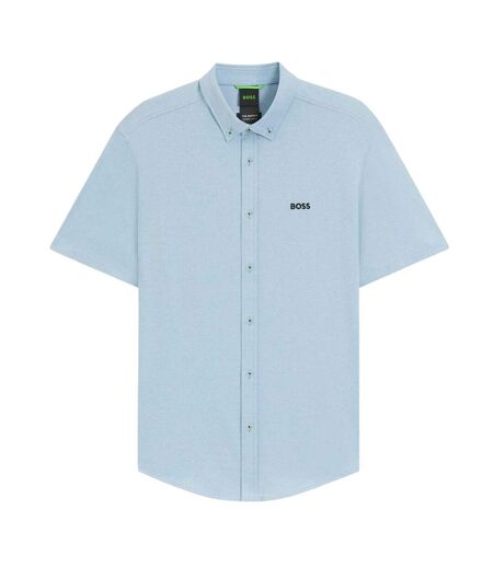 Chemise Motif/style Uni Motion Homme Bleu Clair Boss