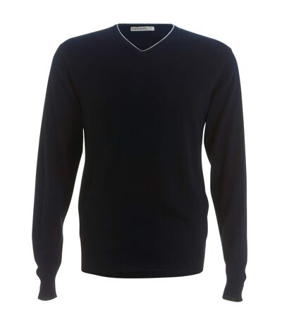Kustom Kit - Pull - Homme (Bleu marine/Gris argent) - UTRW3904
