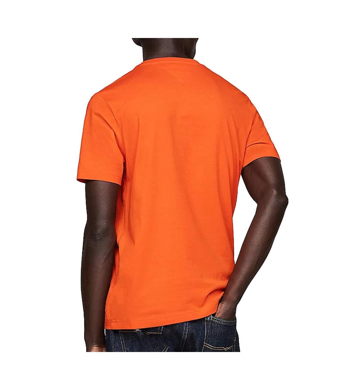 T-shirt Orange Homme Tommy Hilfiger Hilfiger Stack - 3XL