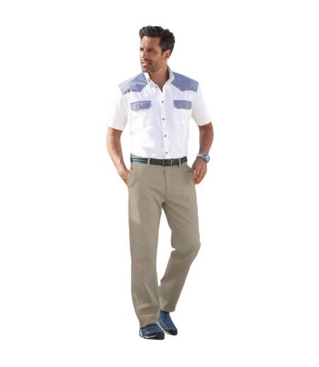 Chino homme beige Atlas For Men