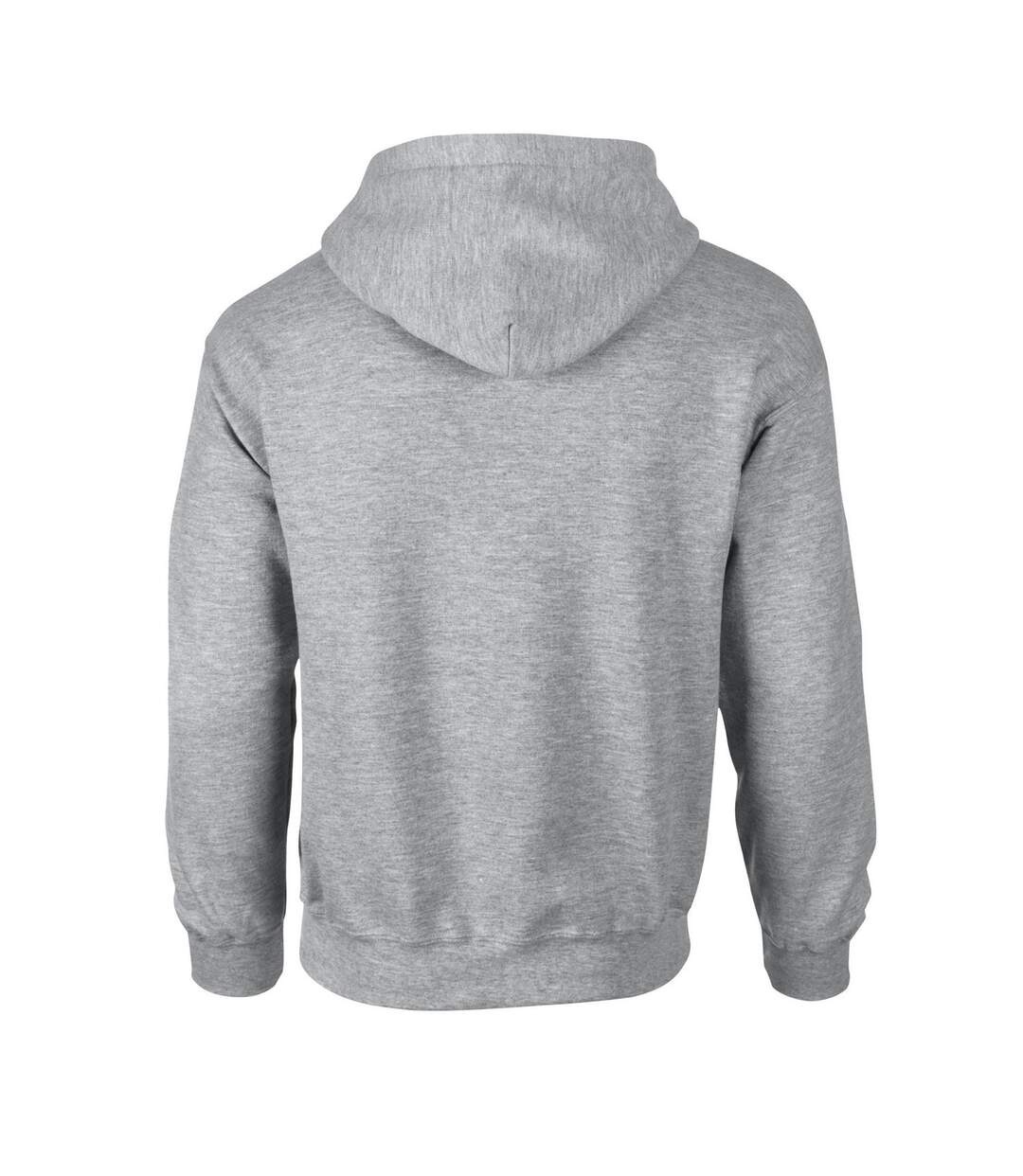 Sweat À Capuche Adulte Gris Gildan-2