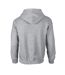 Sweat À Capuche Adulte Gris Gildan-2
