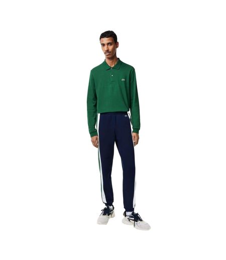 Pantalon De Jogging Homme Bleu Foncé Vert Blanc Lacoste