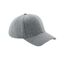 Casquette Baseball Adulte Unisexe Gris Beechfield-1