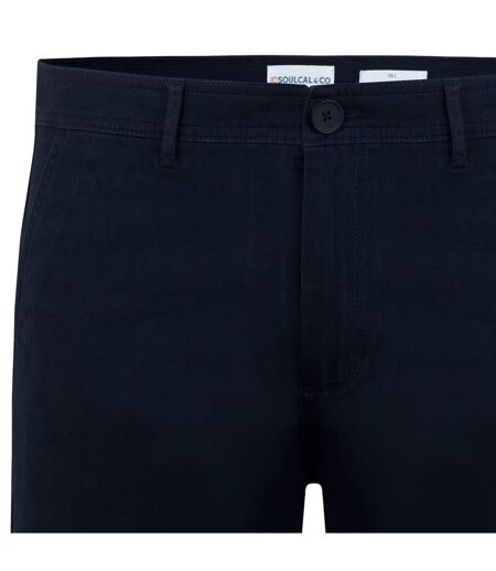 Mens Chino Shorts Black SoulCal