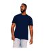 T-shirt adulte bleu marine Casual Classics-1