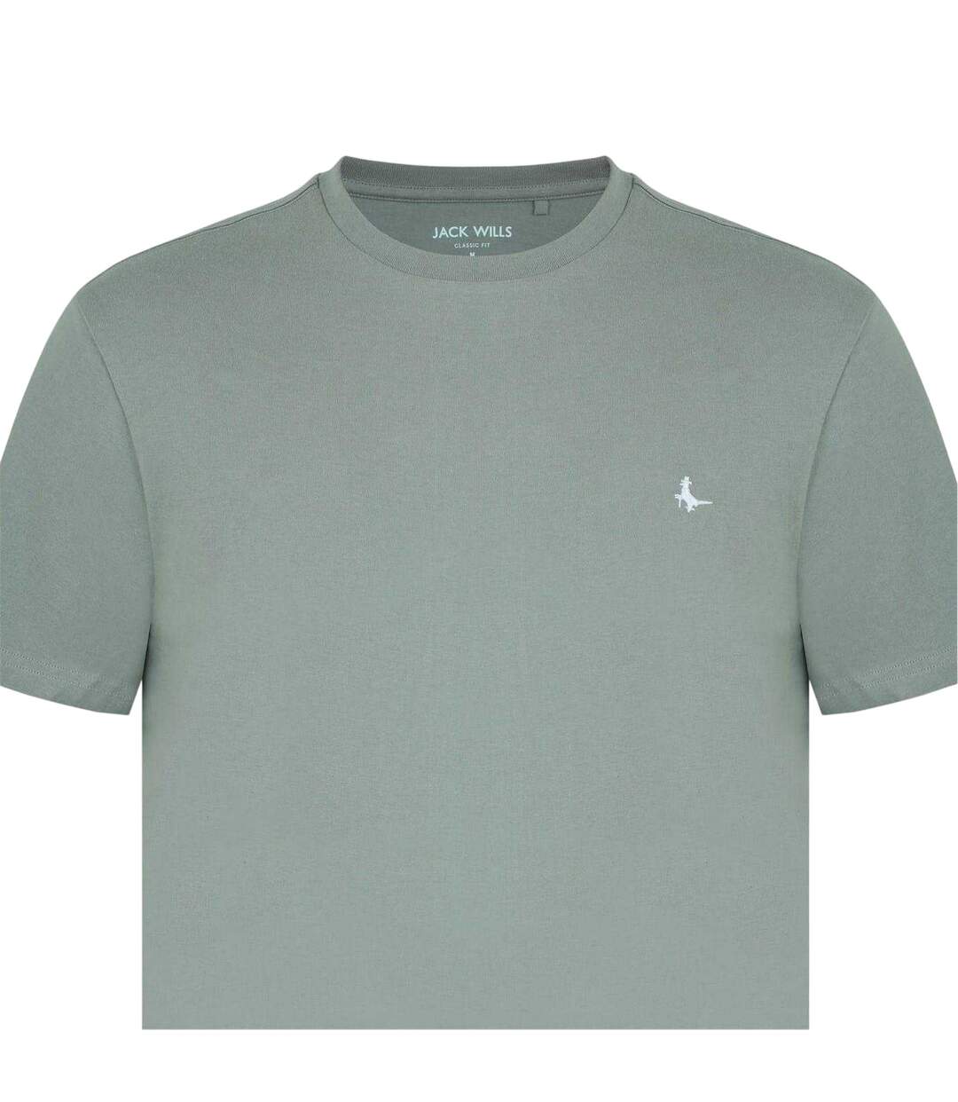 T-shirt Motif/style Logo Sandleford Homme Sauge Argenté Jack Wills-3