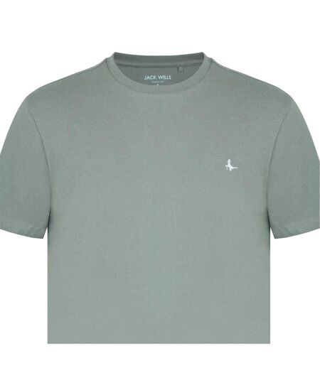 T-shirt Motif/style Logo Sandleford Homme Sauge Argenté Jack Wills