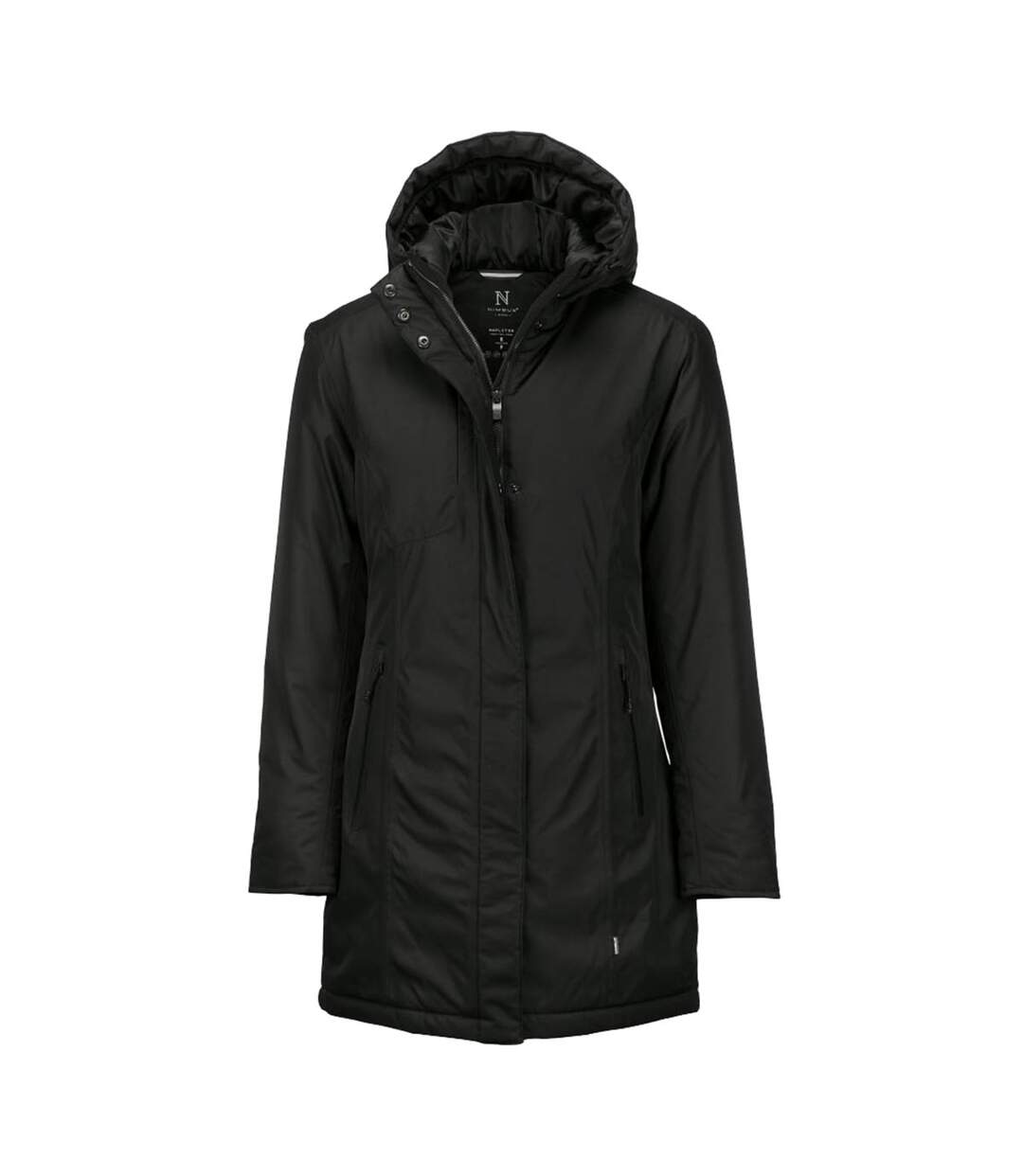 Womens/ladies mapleton urban tech parka black Nimbus-1