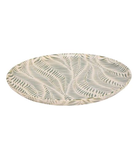 Lot de 6 Assiettes Plates Gina 28cm Vert
