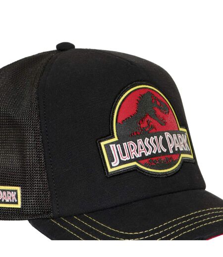 Casquette trucker premium avec filet et patch Jurassic Park Capslab