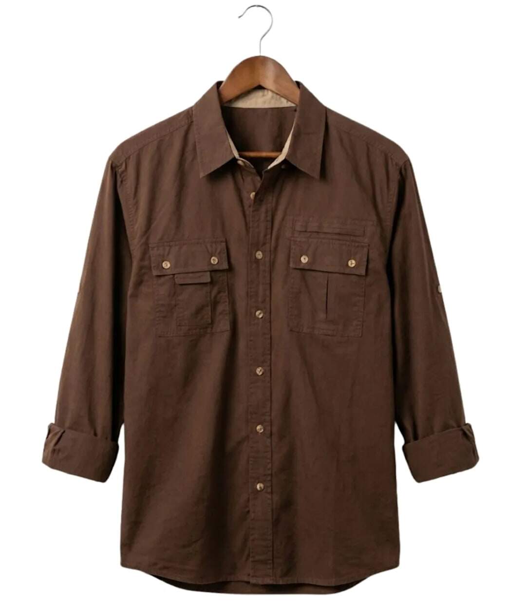 Chemise à carreaux en popeline 021058U001-3