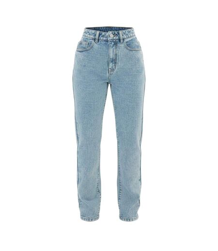 Womens/ladies Light Wash 5 Pockets Jeans Mid Wash I Saw It First