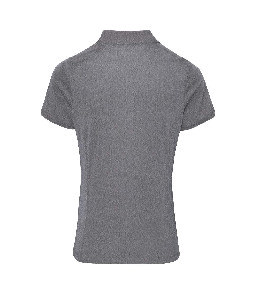 Coolchecker polo à manches courtes femme gris Premier