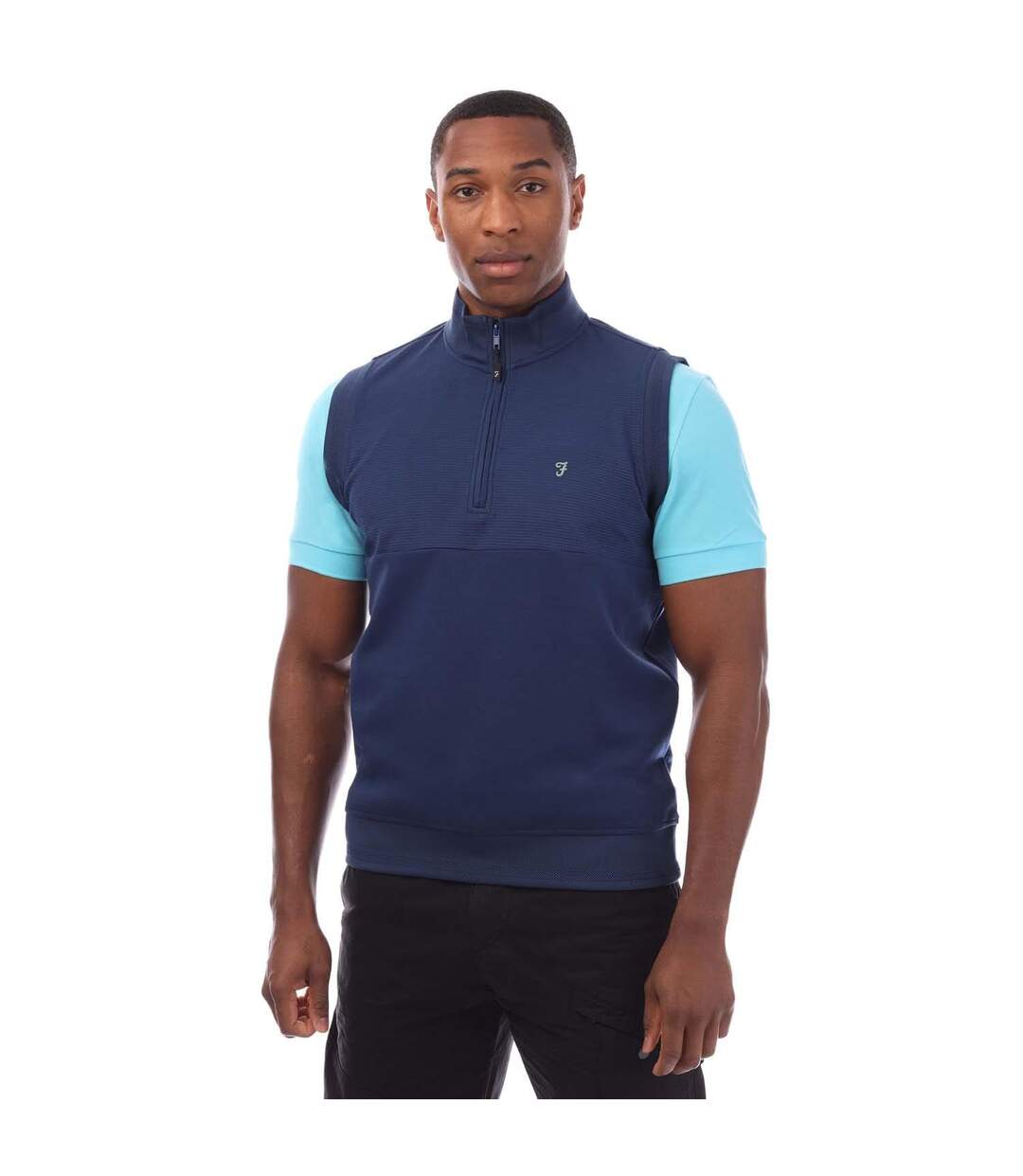 Veste Sans Manches Clint Homme Bleu Farah-2