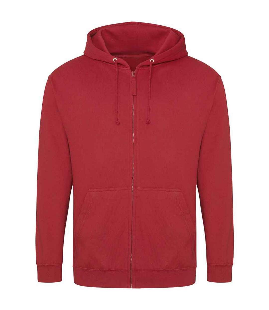 Veste à capuche homme rouge feu Awdis-1