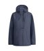 Veste Imperméable Unie À Capuche Jodie Femme Bleu De Gris Trespass-2